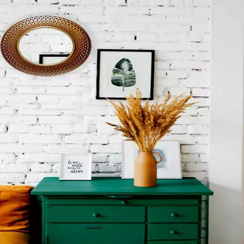Specchio da Parete Bolly da 15,75" - Infinity Instruments: Moderno, Rotondo, Nessun Montaggio Richiesto, Cornice in Plastica Stampata