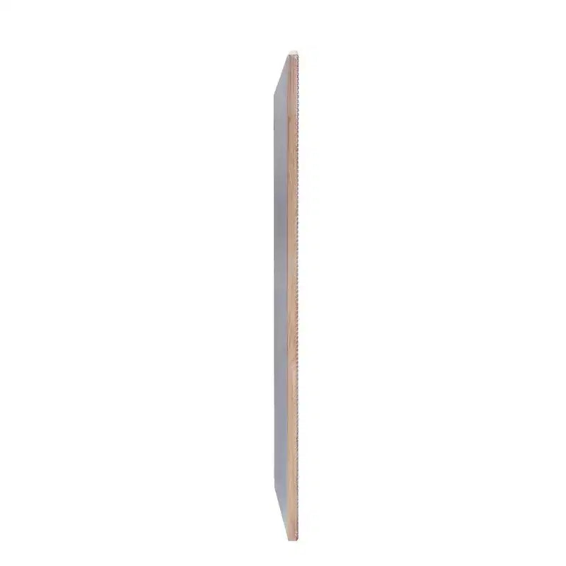 Specchio rettangolare da parete e da bagno 36"x24" con finiture perlinate: Stile moderno, cornice in legno, nessun assemblaggio richiesto