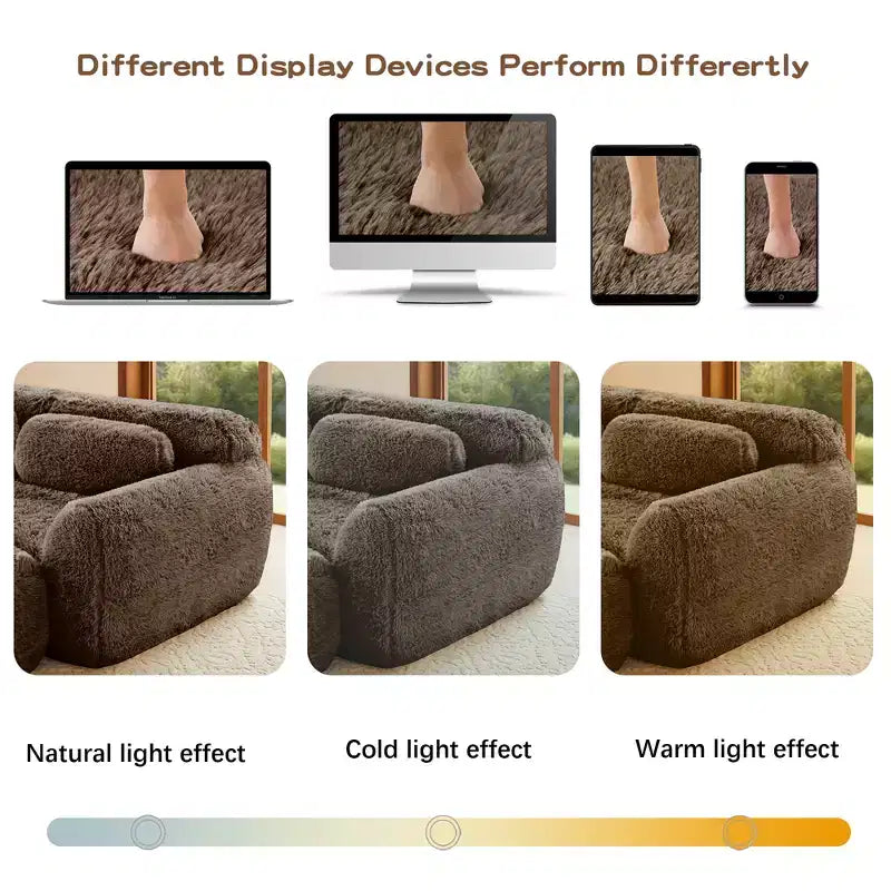 Divano senza struttura a forma di U, spugna HD 32D, fondo antiscivolo, con chaise longue, combinazione libera, confezione sottovuoto, seduta profonda per camera da letto/studio/home theater
