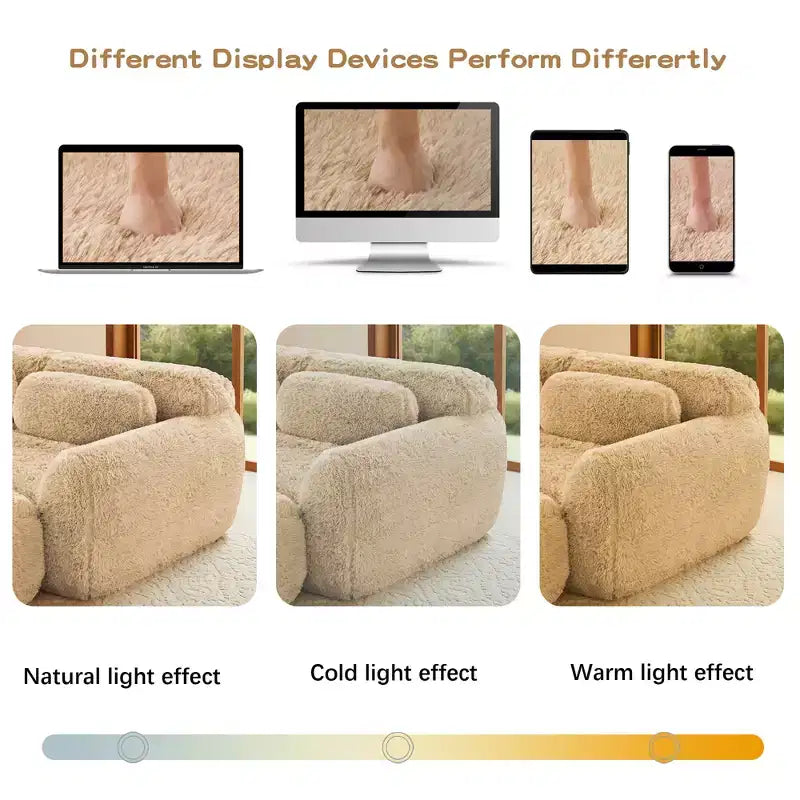 Divano senza struttura a forma di U, spugna HD 32D, fondo antiscivolo, con chaise longue, combinazione libera, confezione sottovuoto, seduta profonda per camera da letto/studio/home theater