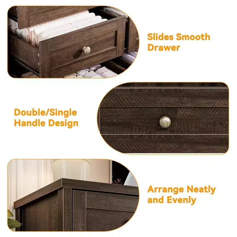 Comò a 12 cassetti, cassettiera in legno larga 160 cm, cassettiera moderna porta TV per TV da 65 pollici, per camera da letto, soggiorno, ingresso