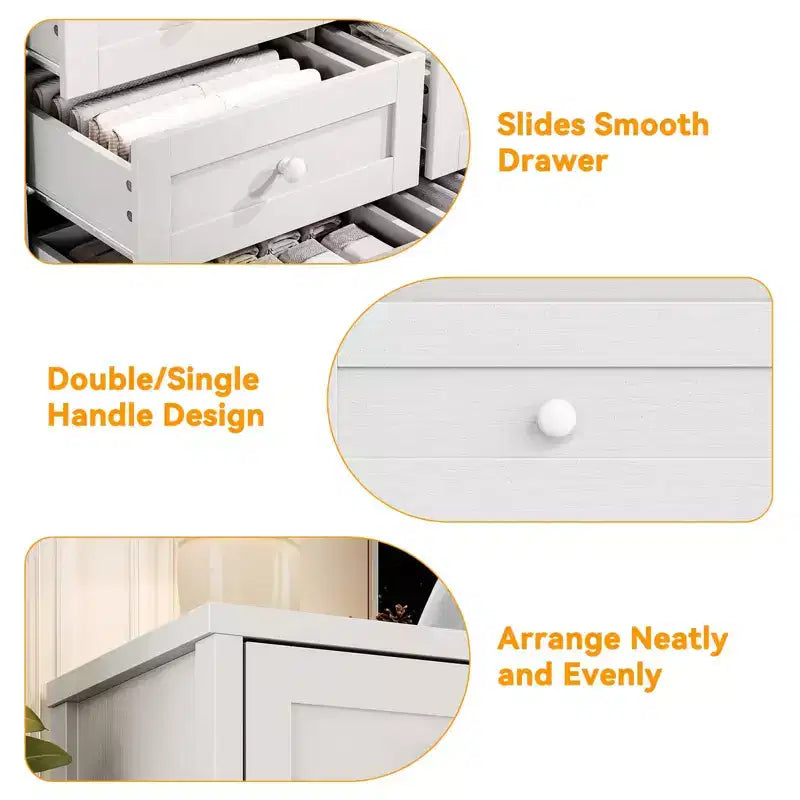 Comò a 12 cassetti, cassettiera in legno larga 160 cm, cassettiera moderna porta TV per TV da 65 pollici, per camera da letto, soggiorno, ingresso