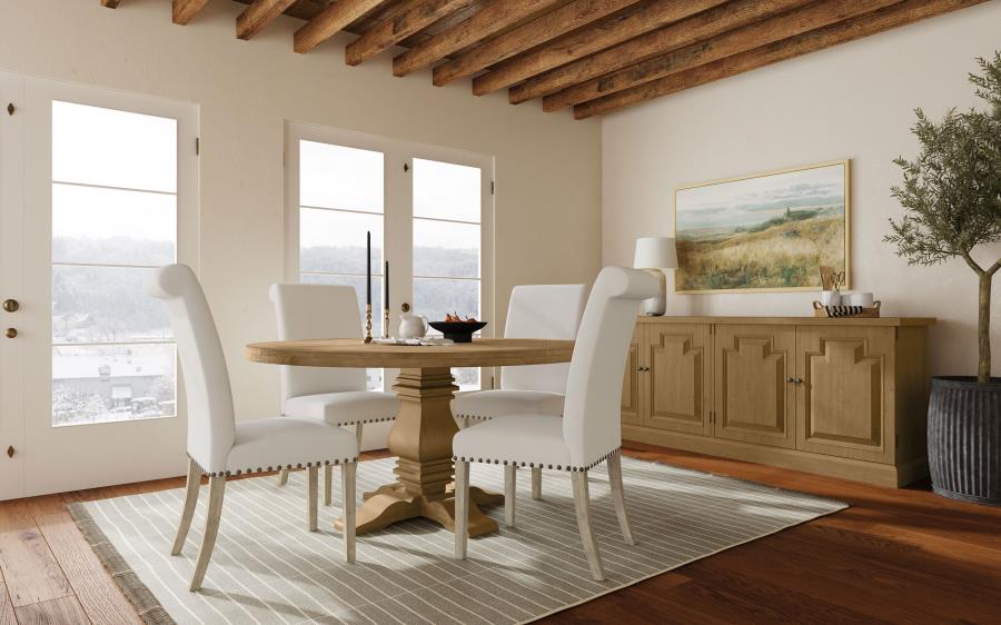 Buffet credenza da sala 4 ante nero anticato e miele