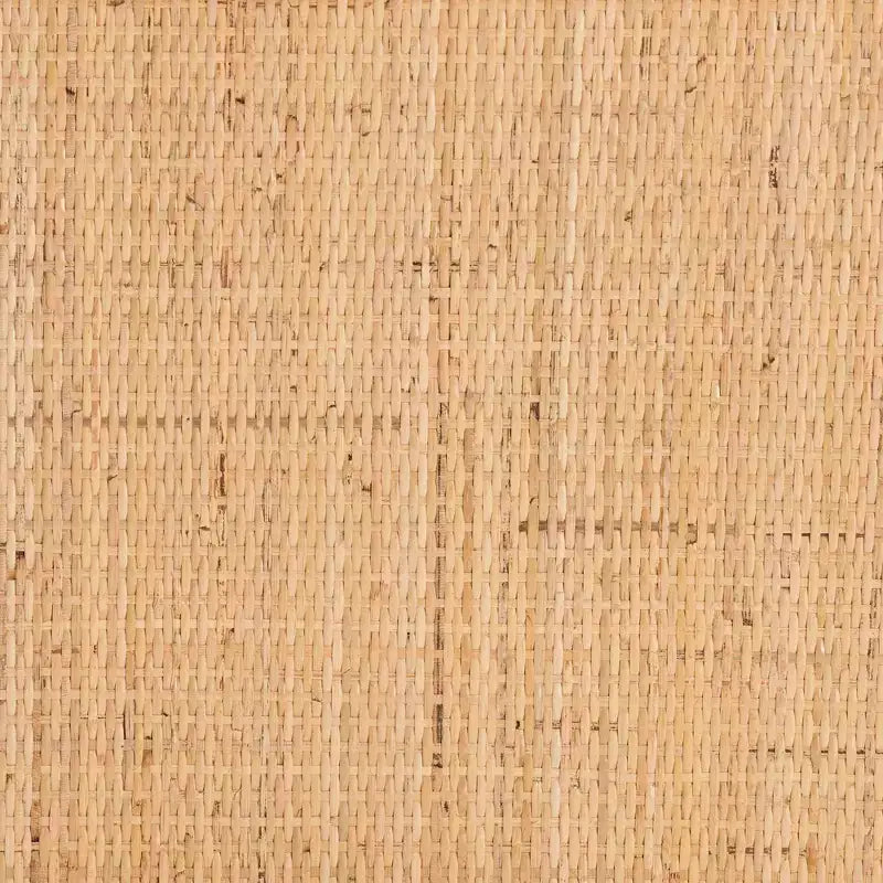 Tavolino da caffè Lombok in rattan naturale: 50 cm di altezza, nessun assemblaggio richiesto, base dal design a forma, 8 kg