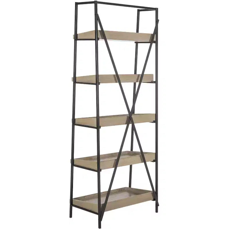 Scaffale Joel - Marrone chiaro/Nero