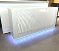 Credenza Madia Laccata Bianca con Luci LED